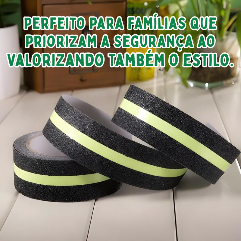 Cinta antideslizante - Agarre fuerte | Impermeable | Brilla en la oscuridad