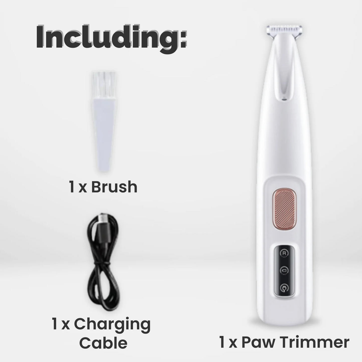 CharmPaws™ PawBlade Pro - Cortapelos profesional de precisión para mascotas