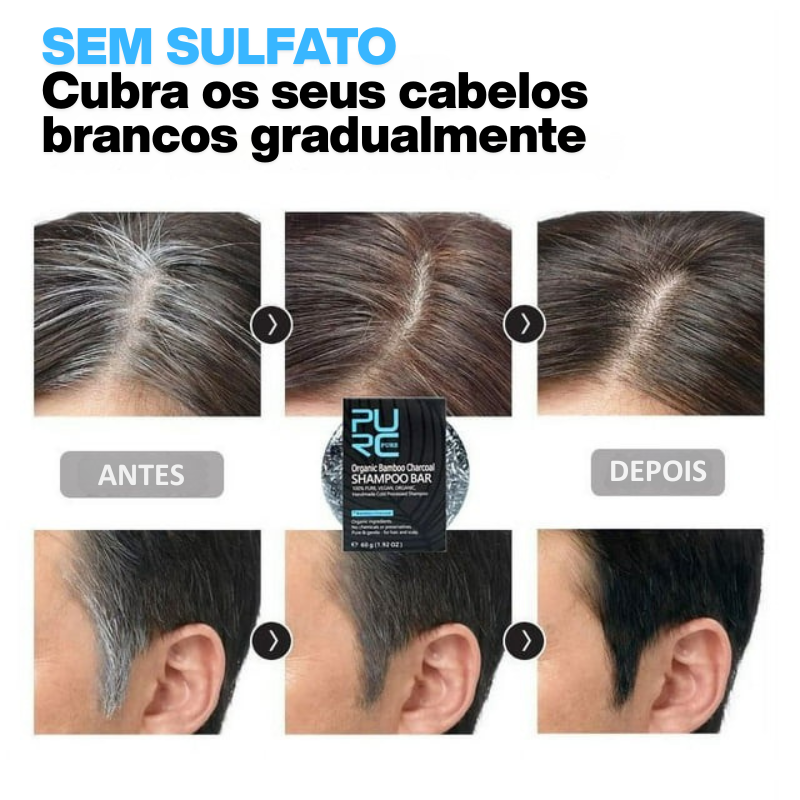 Shampoo Escurecedor de Cabelo e Barba
