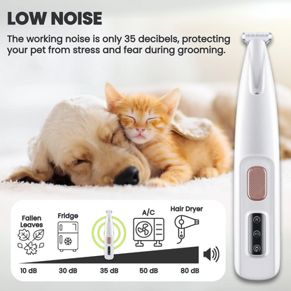 CharmPaws™ PawBlade Pro - Cortapelos profesional de precisión para mascotas