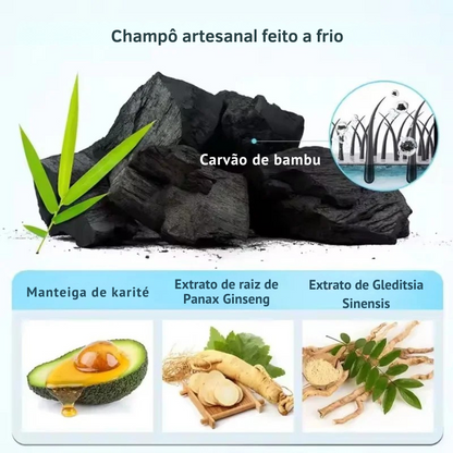 Shampoo Escurecedor de Cabelo e Barba
