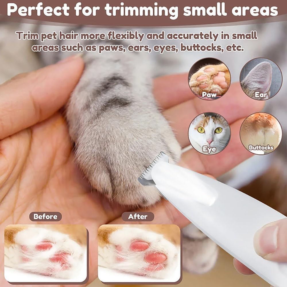 CharmPaws™ PawBlade Pro - Cortapelos profesional de precisión para mascotas