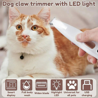 CharmPaws™ PawBlade Pro - Cortapelos profesional de precisión para mascotas