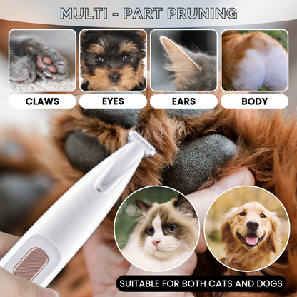 CharmPaws™ PawBlade Pro - Cortapelos profesional de precisión para mascotas